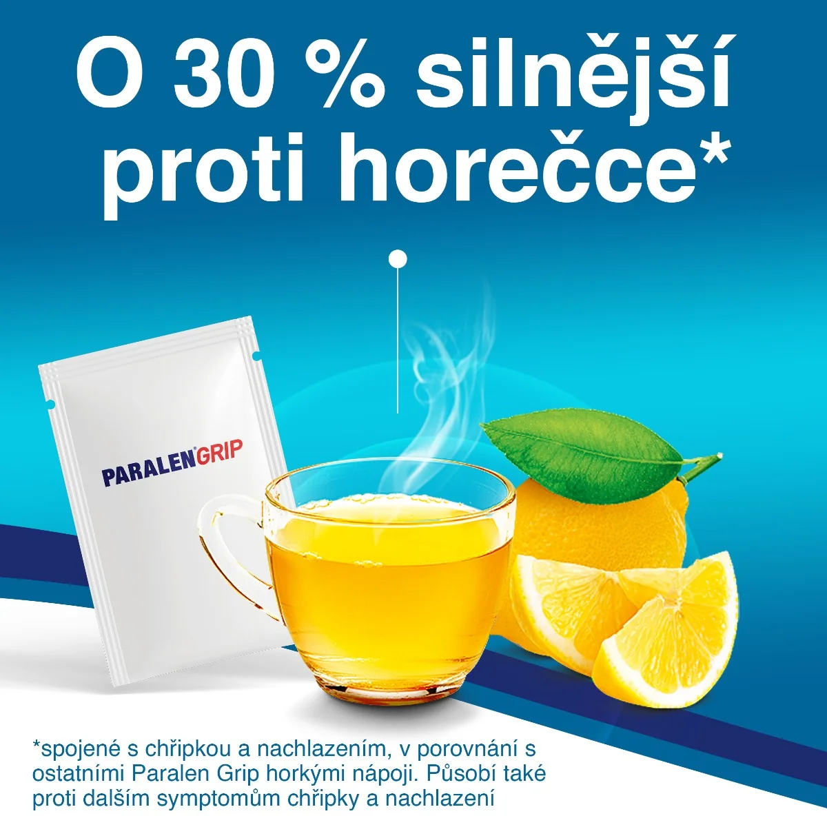 Paralen Grip Horký nápoj citrón 12 sáčků