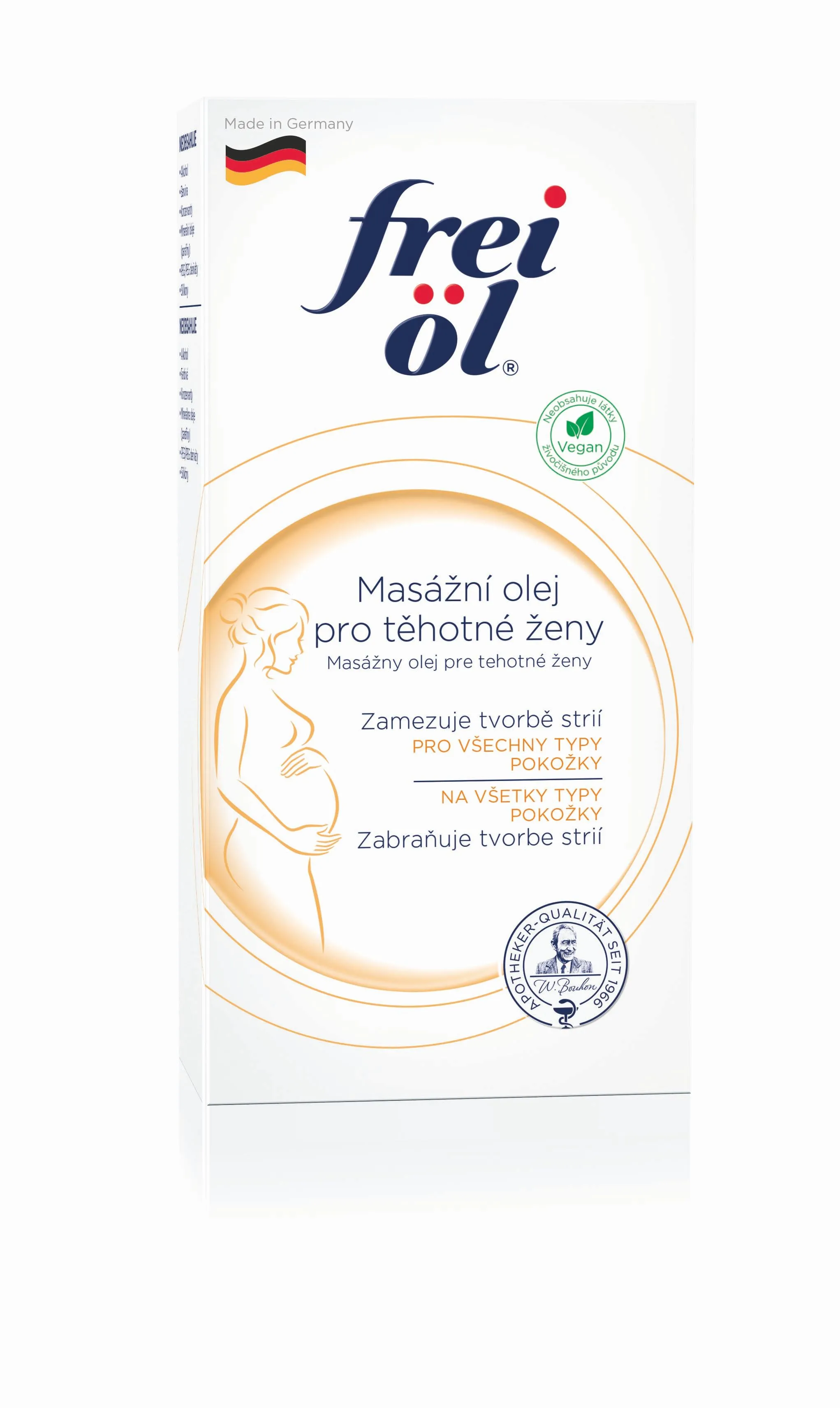 Frei Öl Massage Oil for Pregnant Women masážní olej pro těhotné ženy 125 ml