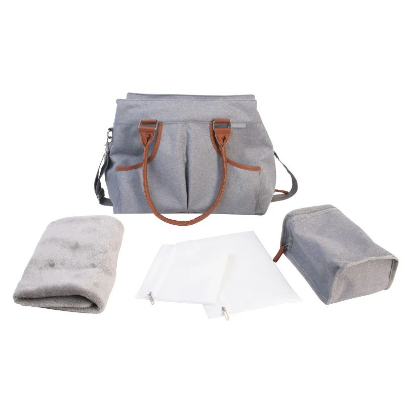 Bo Jungle přebalovací taška B-CASUAL Grey