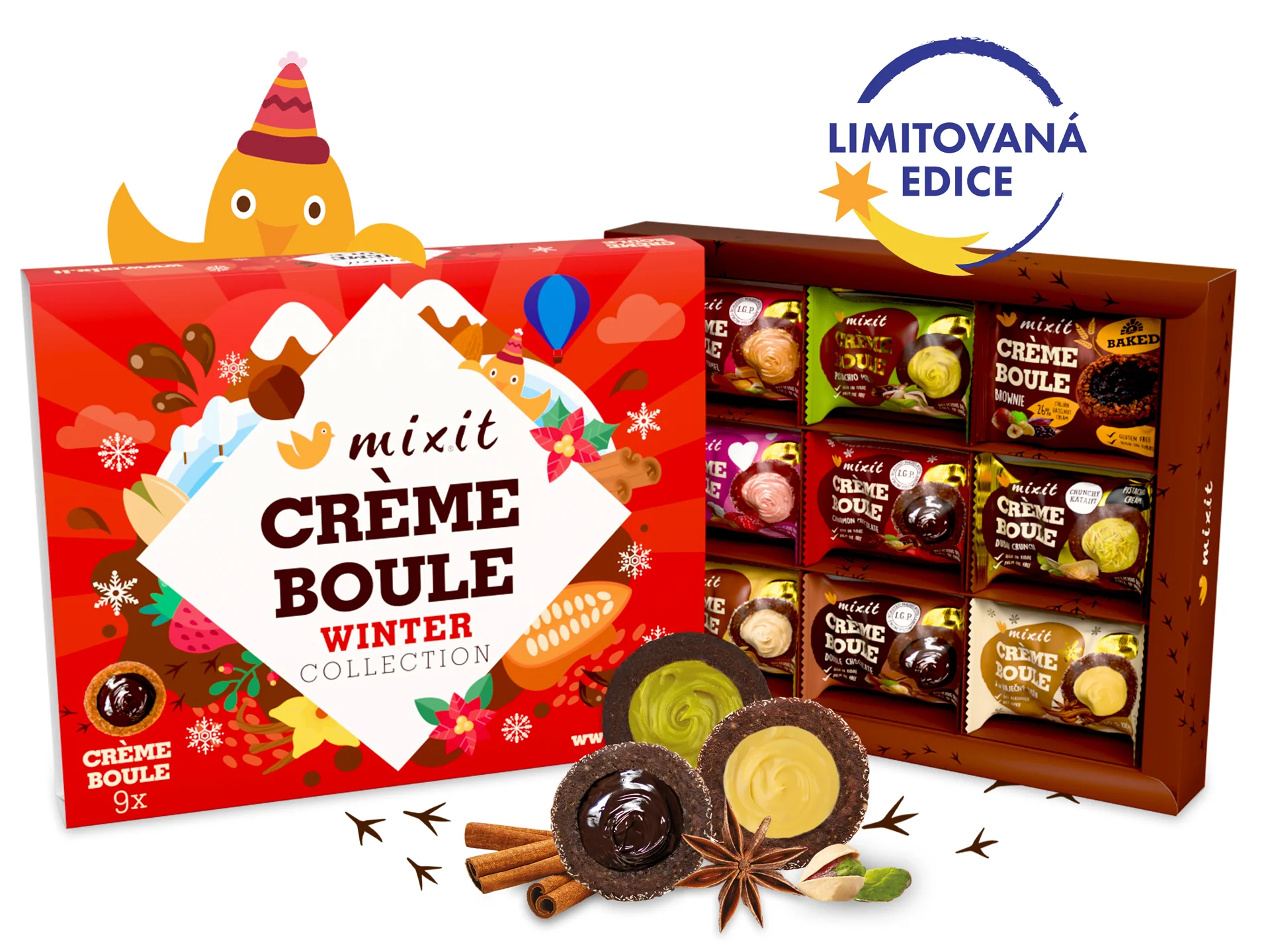 MIXIT Zimní Bouleniéra – Degustační sada Crème boulí 270 g