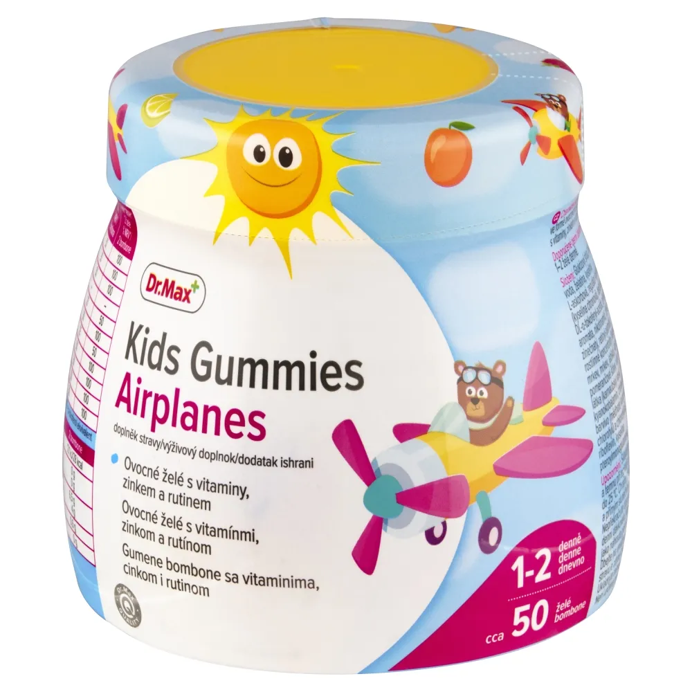 Dr. Max Kids Gummies Airplanes XXL 100 ks