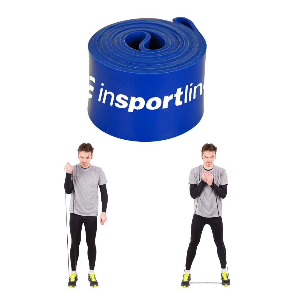 inSPORTline Posilovací guma Hangy X-Heavy 204x6,5 cm / 45 kg