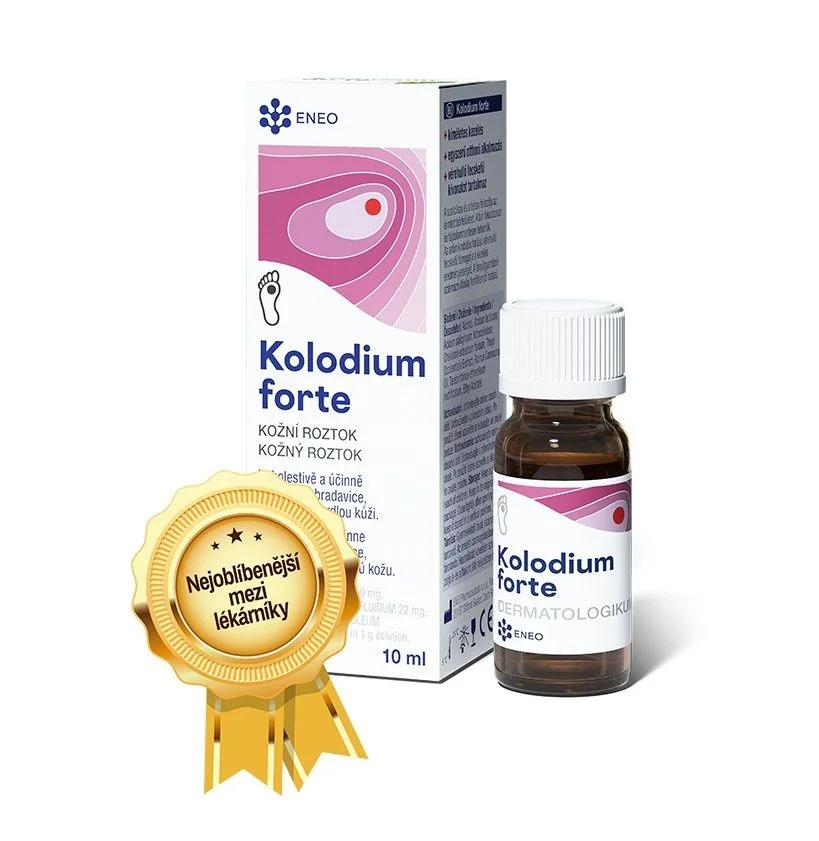 ENEO Kolodium forte na bradavice kožní roztok 10 ml
