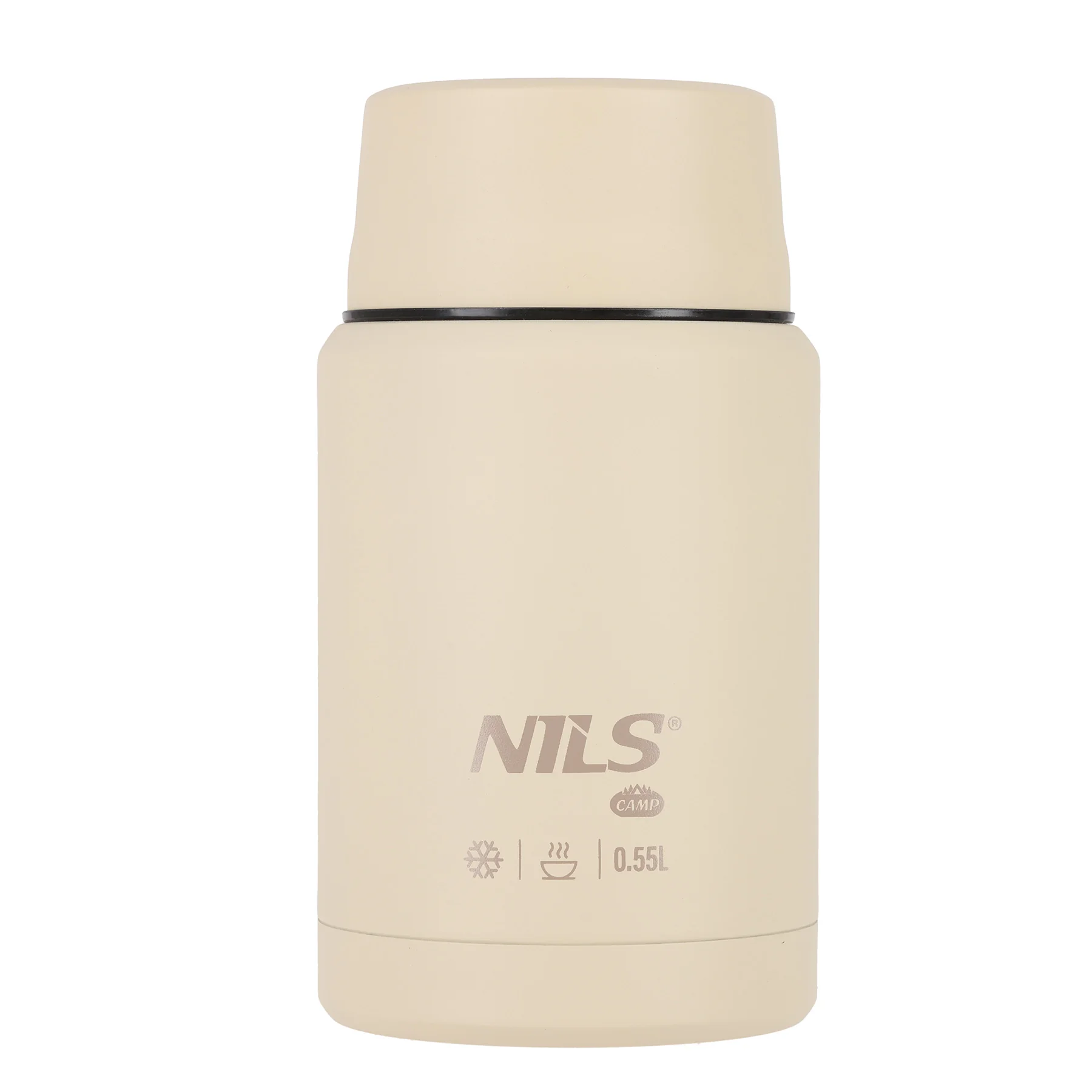 Nils Termoska na jídlo NC3807 béžová 550 ml