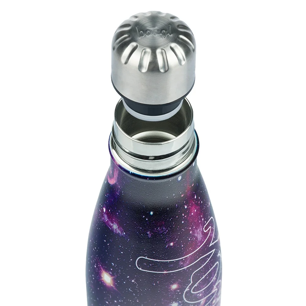 Baagl Termoláhev s kovovým víčkem Galaxy, 500 ml