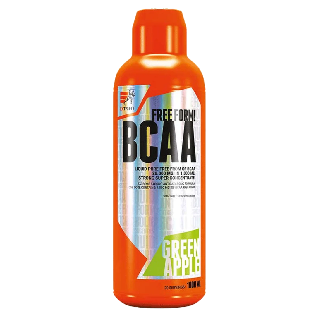 Extrifit BCAA Free Form Liquid 80.000mg 1000ml - meruňka