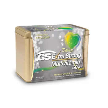 GS Extra Strong Multivitamin 50+ dárkové balení 90+30 tablet