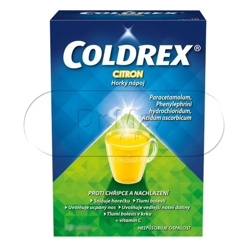 Coldrex Horký nápoj Citron 5 sáčků