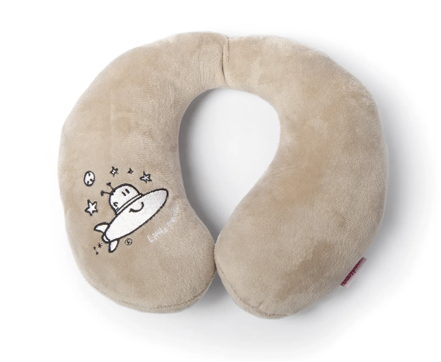 Babypack Cestovní polštář do auta, béžový 