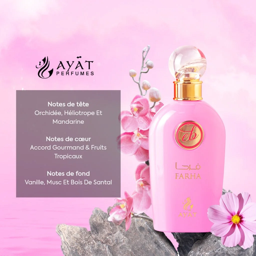 Ayat Perfumes Parfémovaná voda - Enchanted Bouquet Series - FARHA - Objem: 100ml