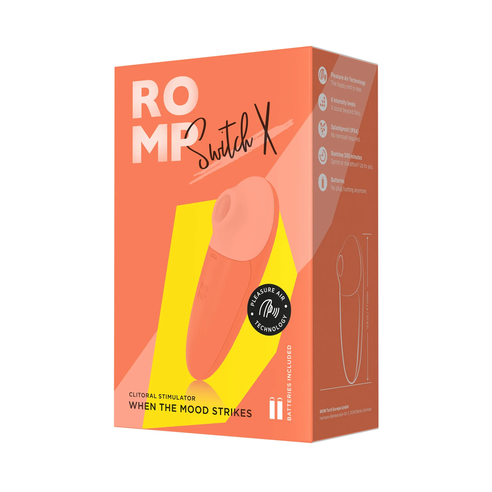 ROMP Stimulátor klitorisu - Switch X