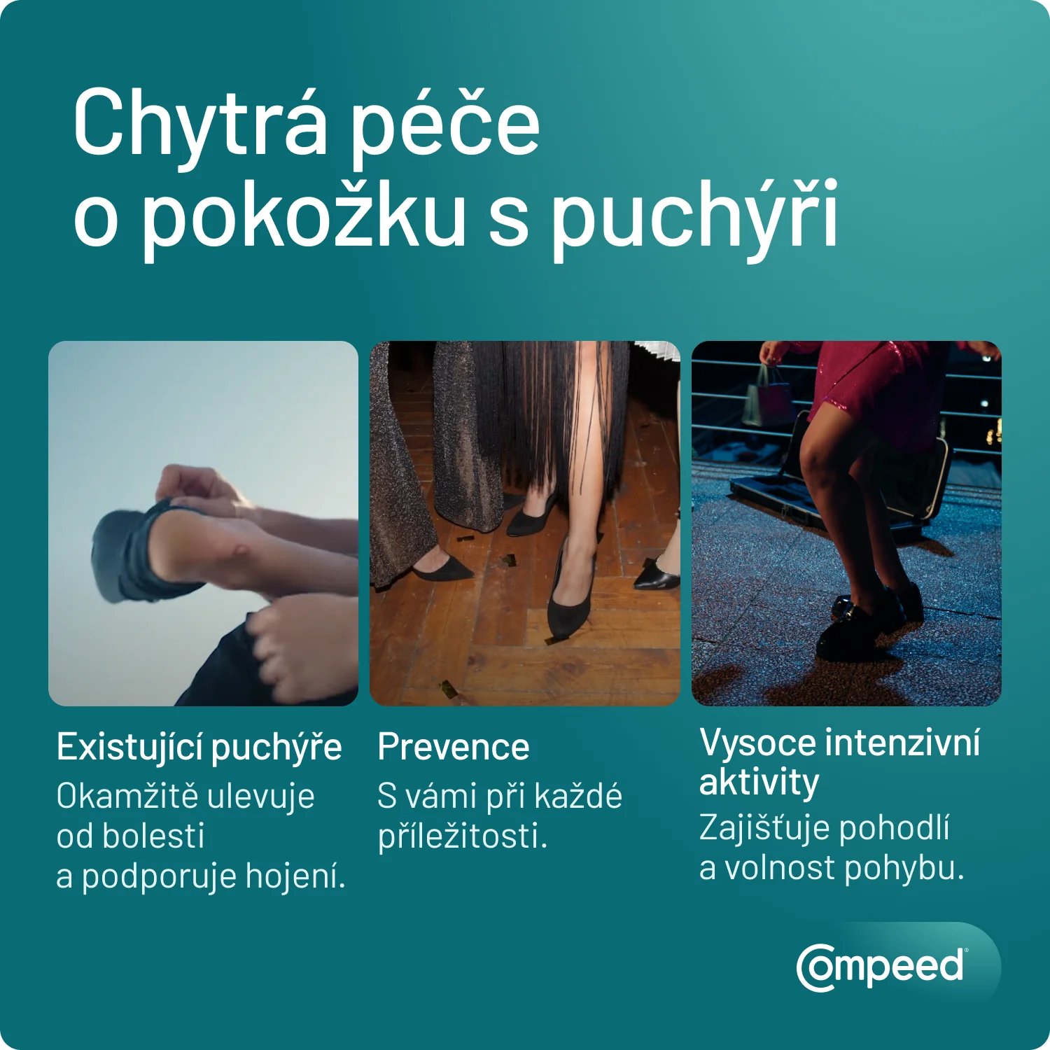 Compeed Náplasti na puchýře diskrétní 5 ks