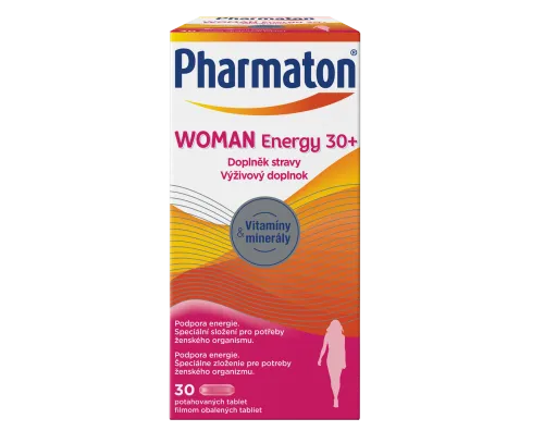 Pharmaton WOMAN Energy 30+ 30 tablet  DOPLNĚK STRAVY