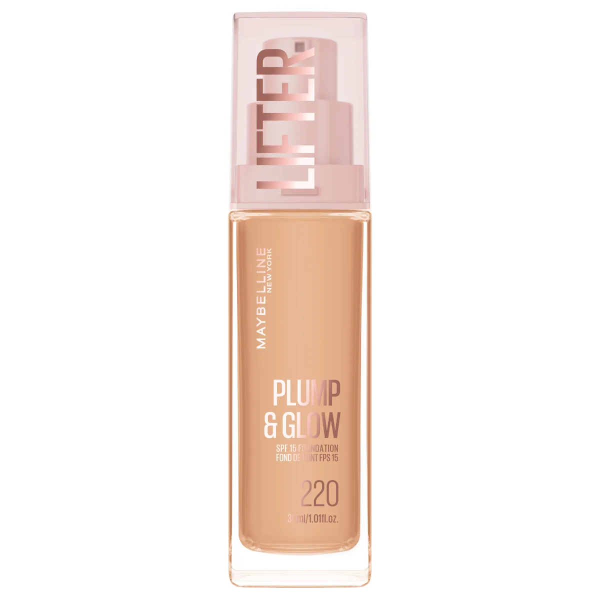 Maybelline Lifter Foundation odstín 220 rozjasňující make-up 30 ml