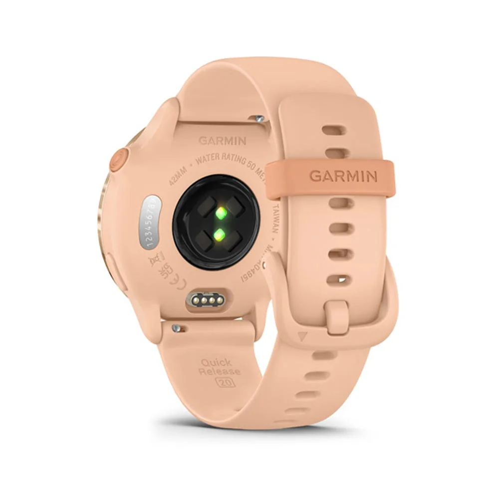 Garmin Vívoactive 6 chytré hodinky Metallic Pink Dawn
