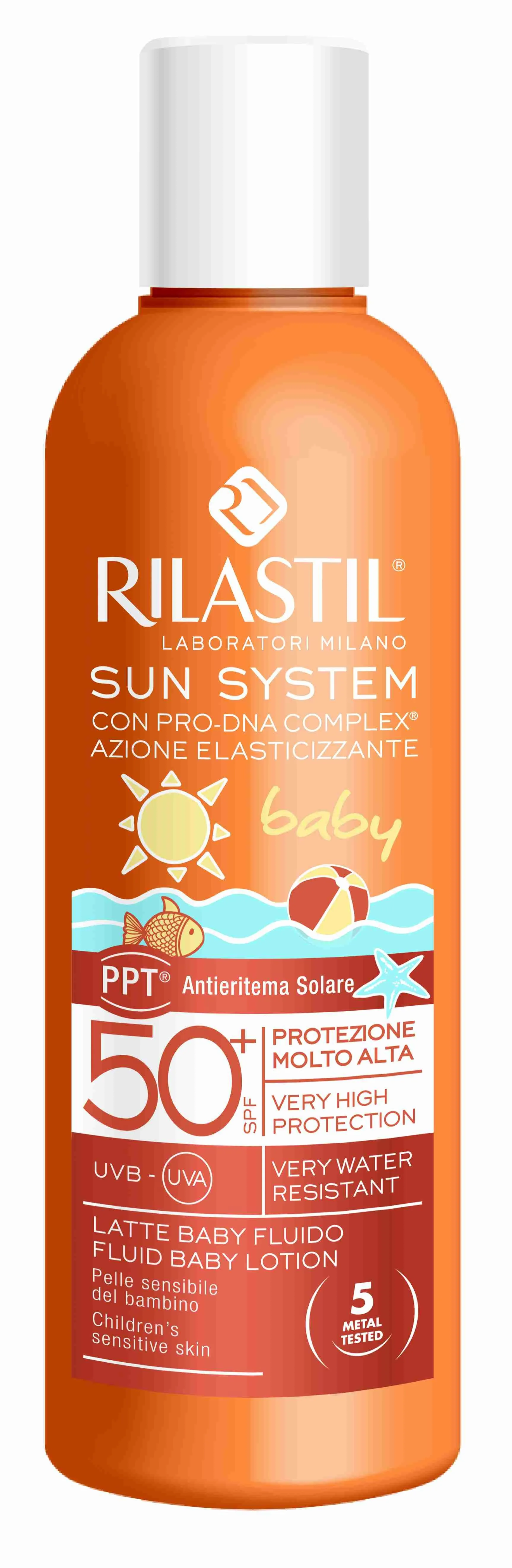 Rilastil Sun System BABY PPT Mléko  SPF50+ 200 ml