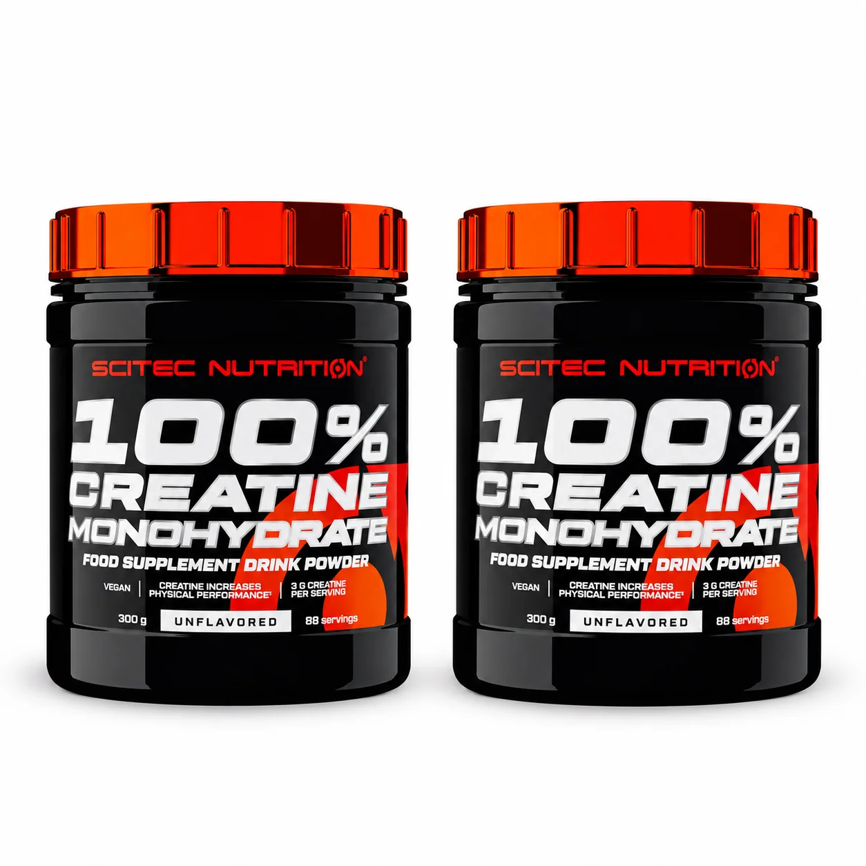 Scitec Nutrition 100% Creatine Monohydrate 2 × 300 g
