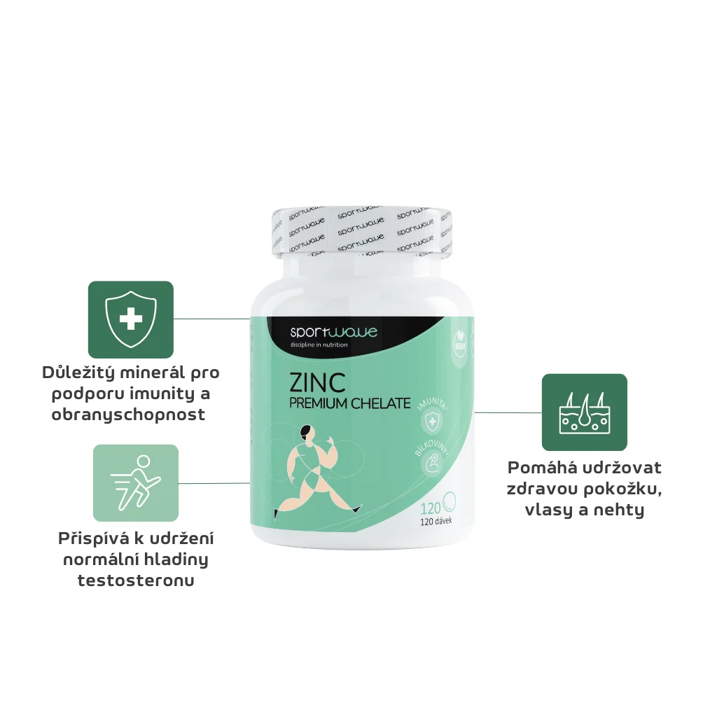 Sport Wave Zinek - Zinc Premiumm Chelate