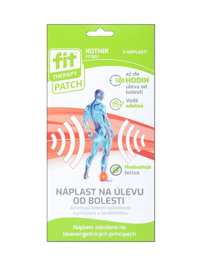 FIT Therapy Náplast na úlevu od bolesti kotník 3 ks