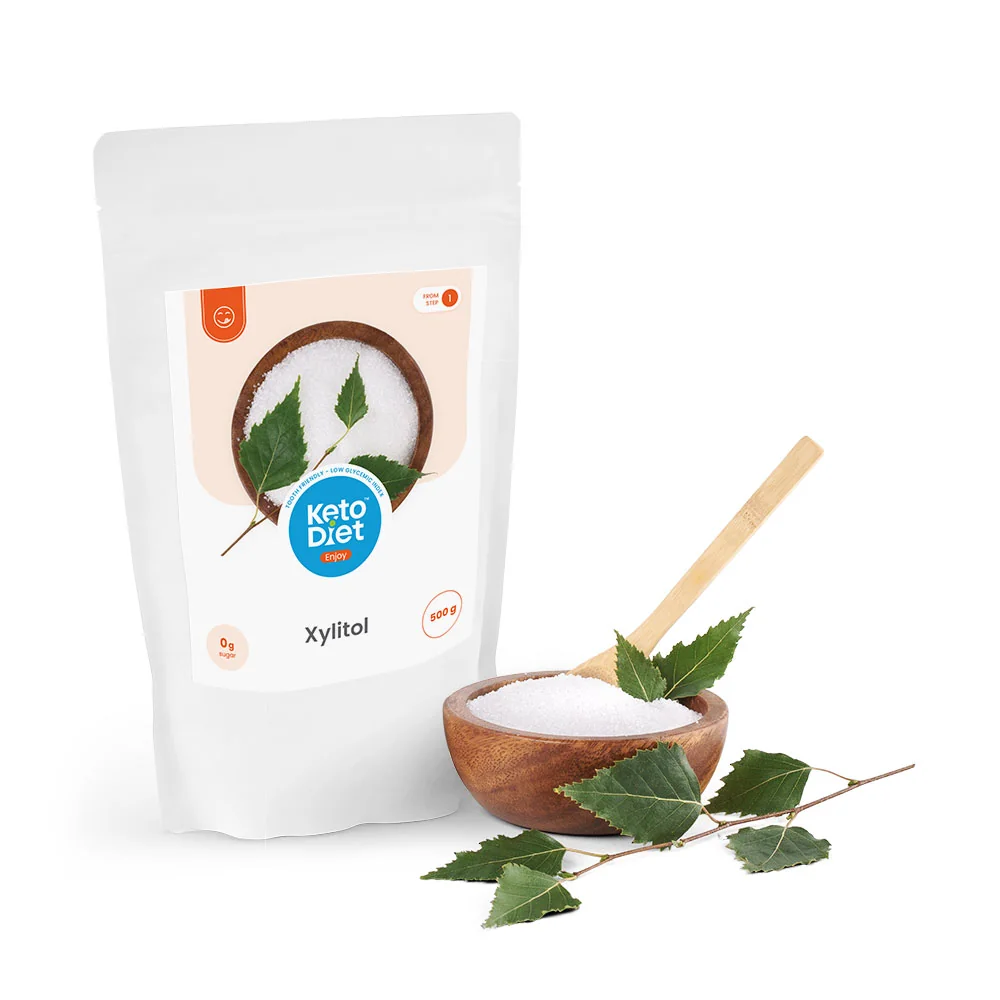 KetoDiet Xylitol - březový cukr (500 g) 
