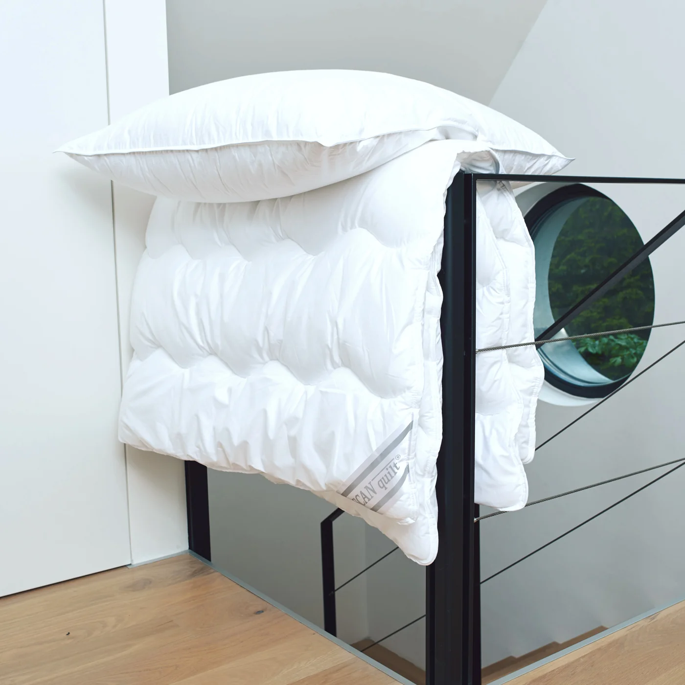 SCANquilt polštář COMFORT COTTON - antibakteriální 70 x 90 cm antibakteriální