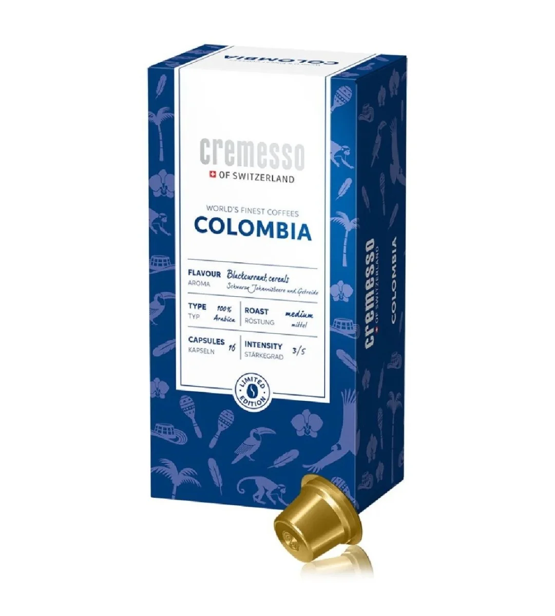 Cremesso Colombia limitová edice kávové kapsle 16 ks