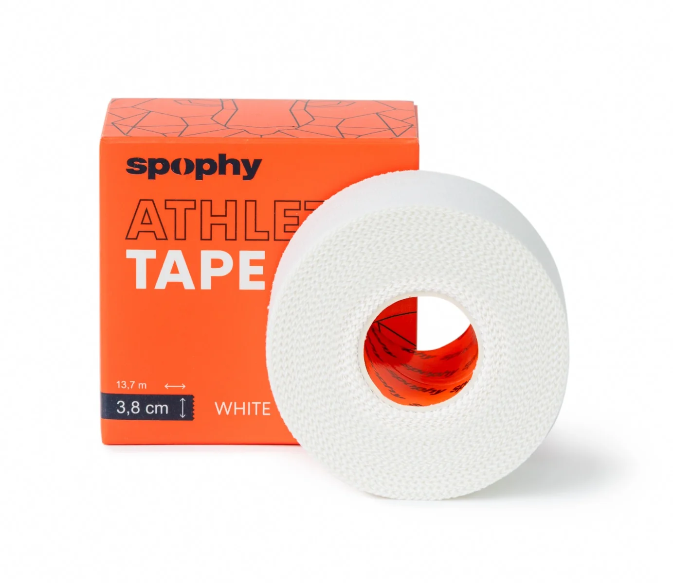 Spophy Athletic Tape 3,8 cm x 13,7 m fixační tejp bílý
