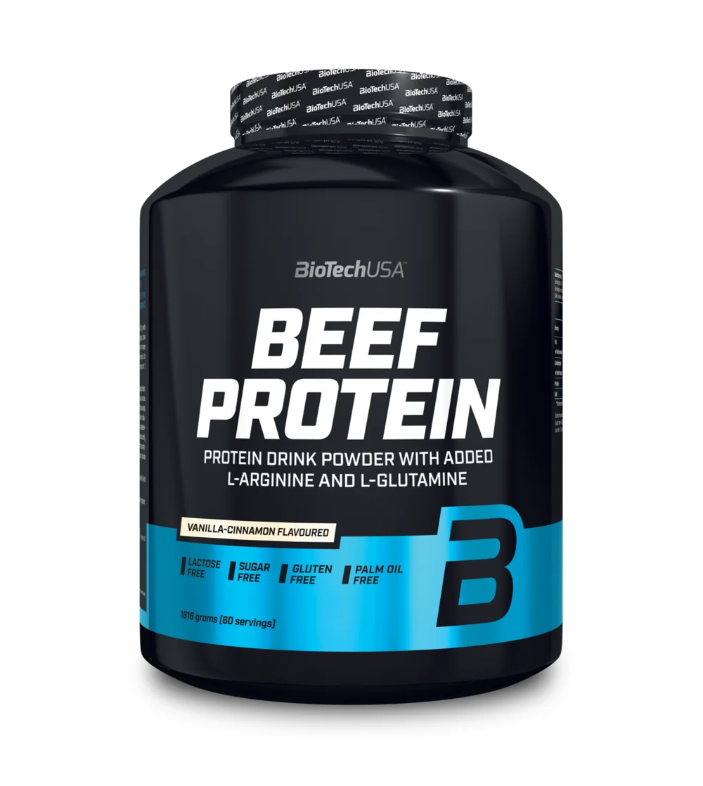 BioTech USA Beef Protein 1816 g vanilka-skořice