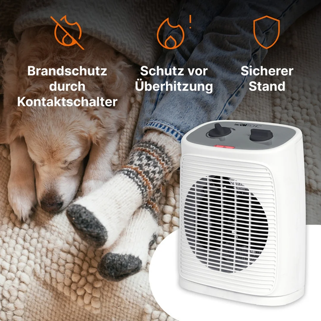 CLATRONIC HL 3800 Horkovzdušný ventilátor