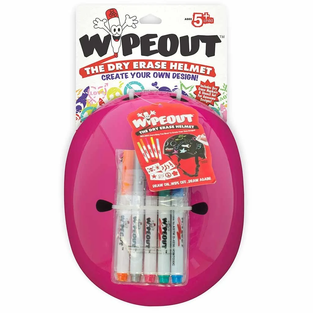 Wipeout Dětská helma ružová Velikost: 49-52cm