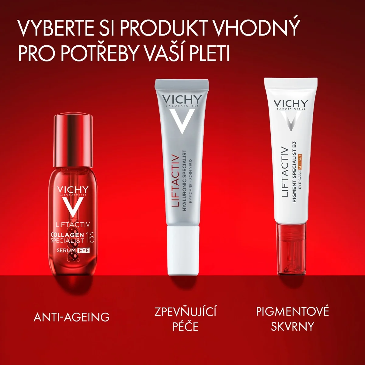 Vichy Liftactiv Collagen Specialist 16 oční sérum 15 ml