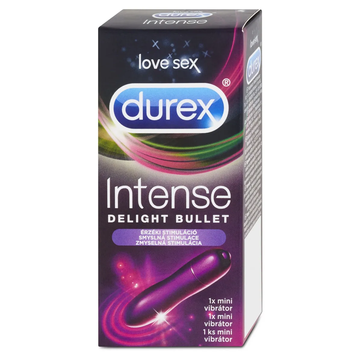 Durex Intense Delight Bullet mini vibrátor 1 ks
