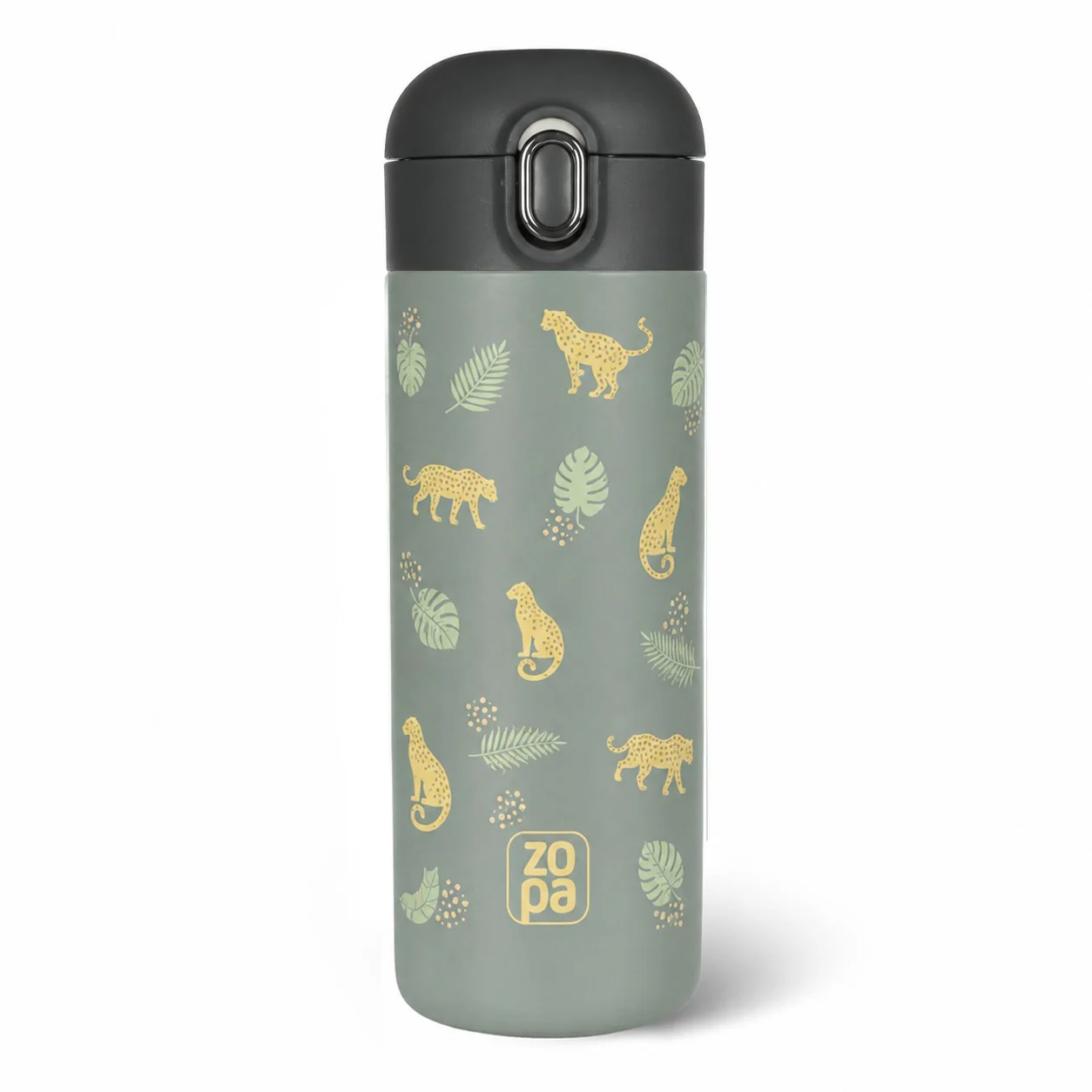 Zopa Termoska na tekutiny s brčkem 400 ml, Wild Gepard 8