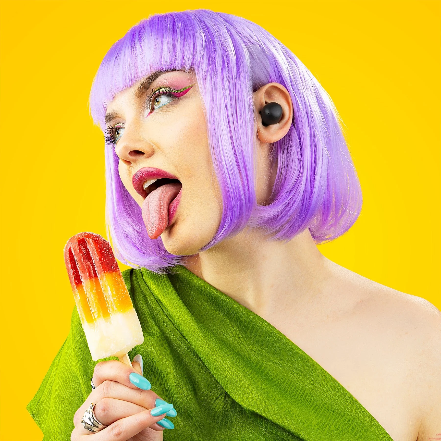 Niceboy Bezdrátová sluchátka Podsie 4 POP White