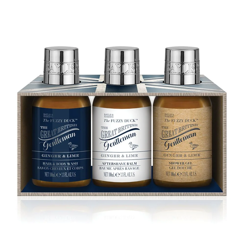 Baylis & Harding Zázvor a Limetka pánská sada péče o tělo 3 ks