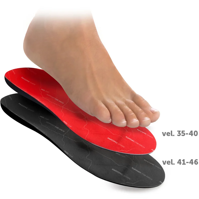 Svorto 005 Vložky ortopedické s patním lůžkem vel. 39–40 1 pár