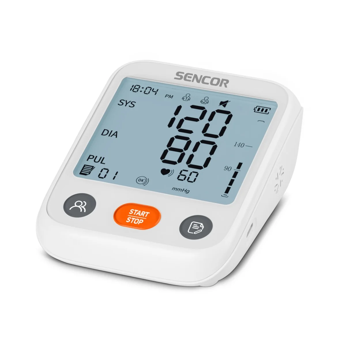 SENCOR SBP 1150WH digitální tlakoměr
