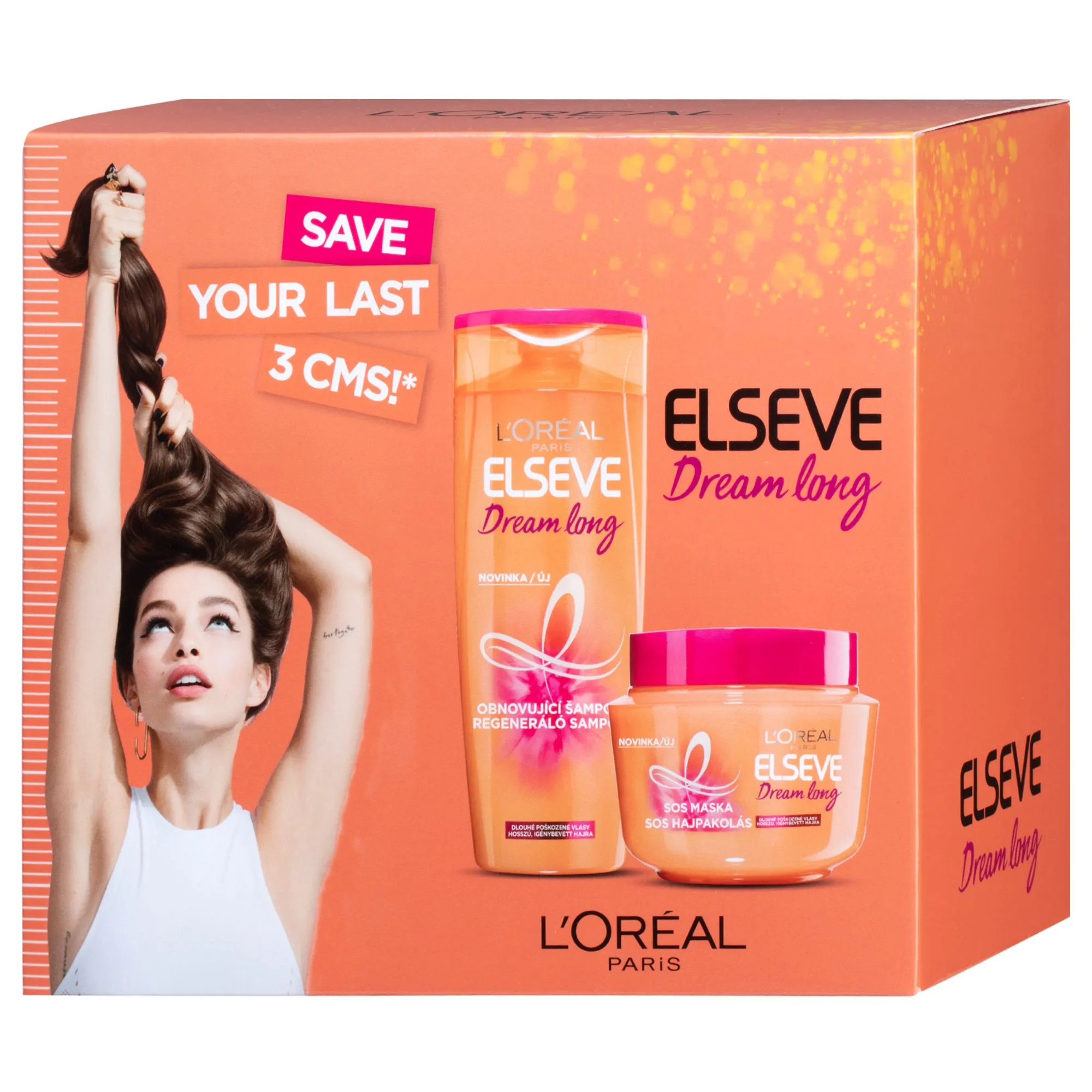 Loréal Paris Elseve Vánoční balíček Dream long šampon + maska