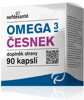 nefdesanté Omega 3 česnek cps. 90