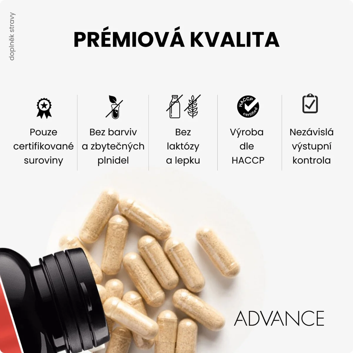 ADVANCE Liverax játra 60 kapslí