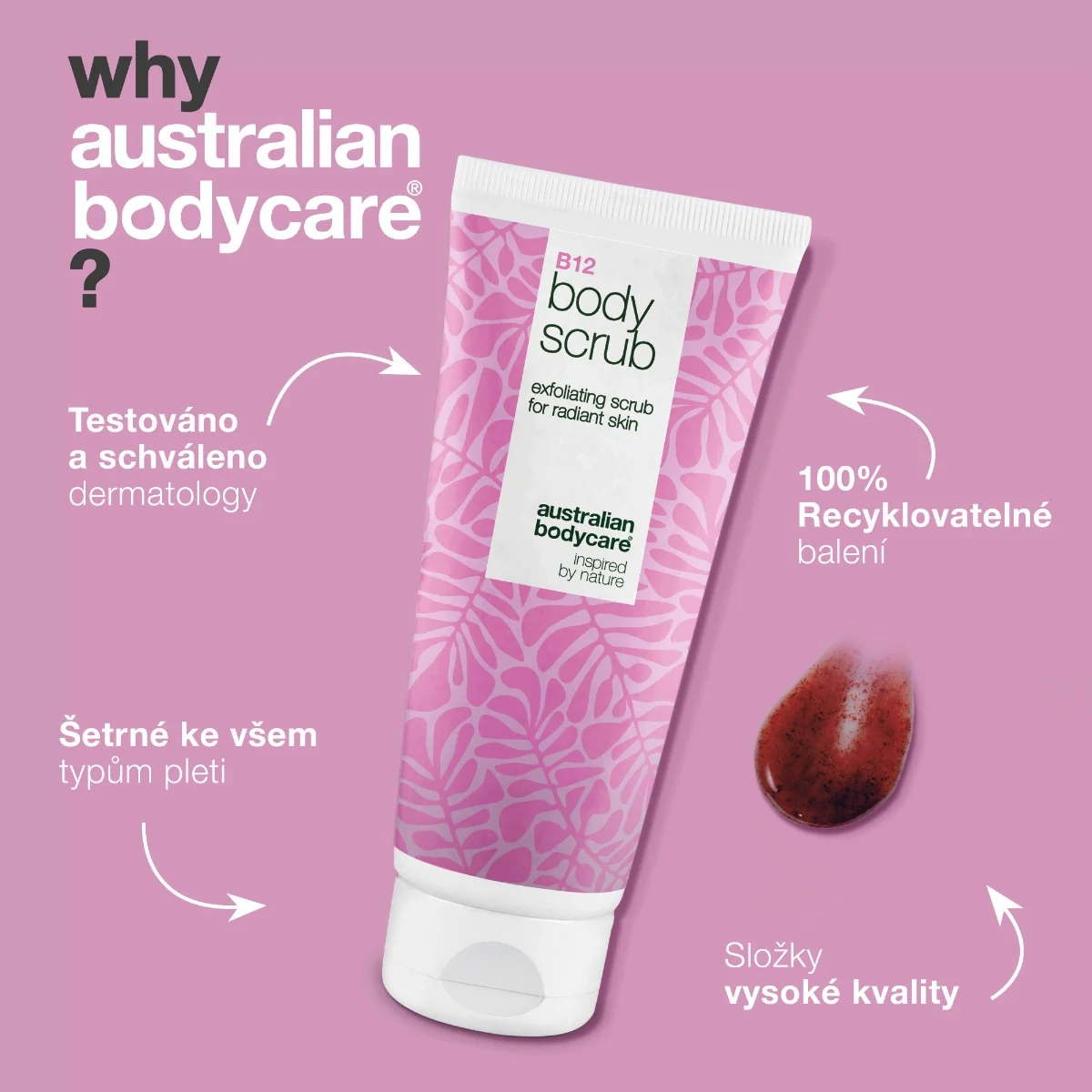 Australian Bodycare B12 Body Scrub 200 ml
