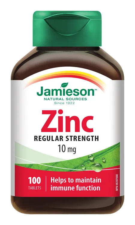 Jamieson Zinek 10 mg 100 tablet