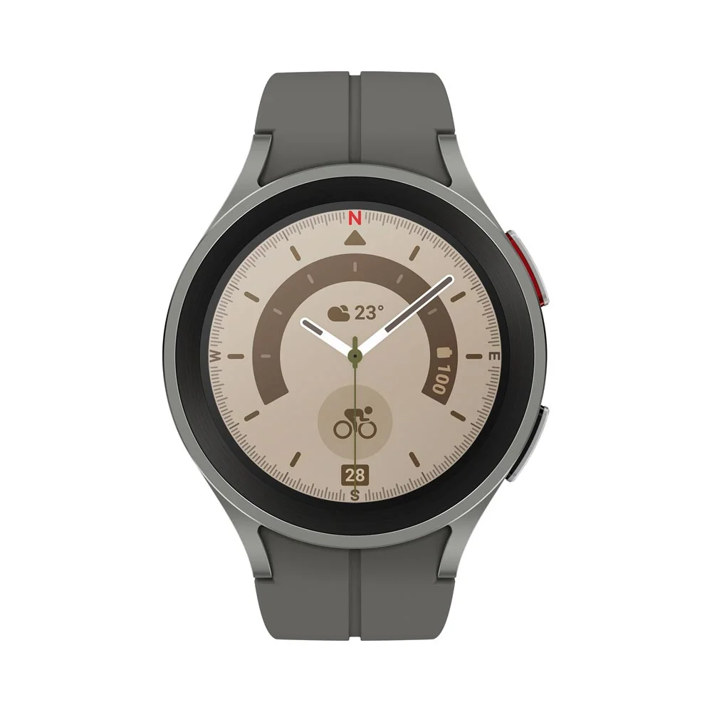 Samsung Galaxy Watch 5 PRO BT 45 mm smart hodinky Titanium