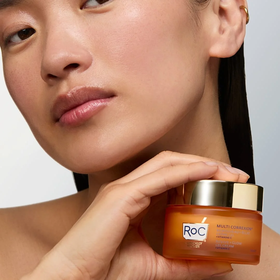 RoC Multi Correxion Revive + Glow gelový krém 50 ml