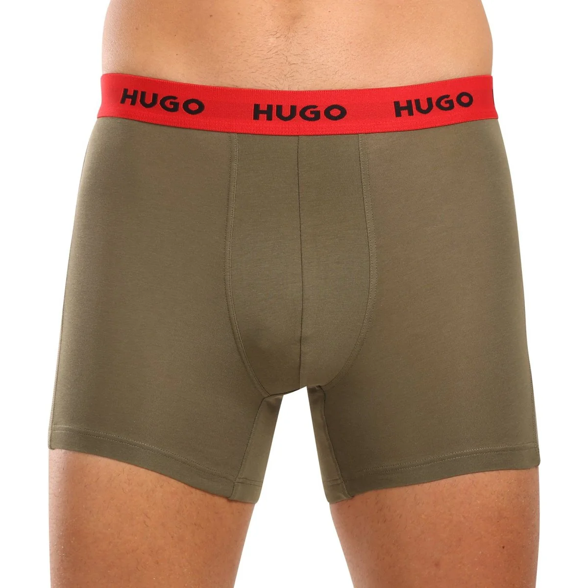 HUGO 3PACK pánské boxerky vícebarevné (50517887 984) L