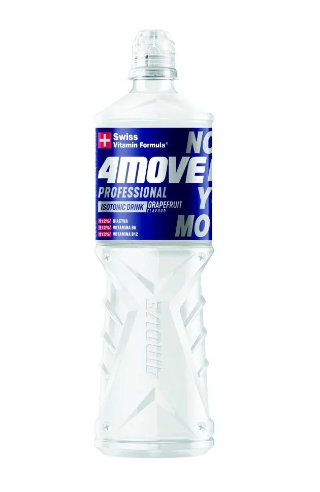 4MOVE Isotonic Drink Grapefruit nesycený nápoj PET 750 ml