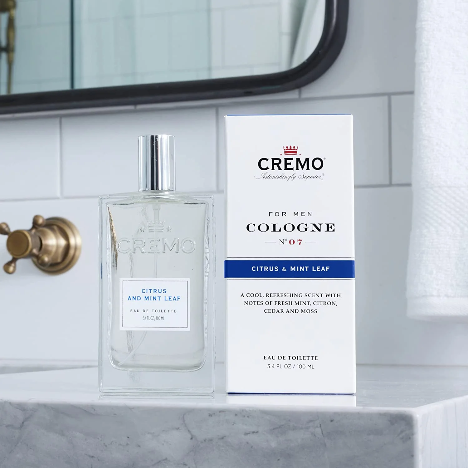 Cremo Citrus & Mint Leaf toaletní voda 100 ml