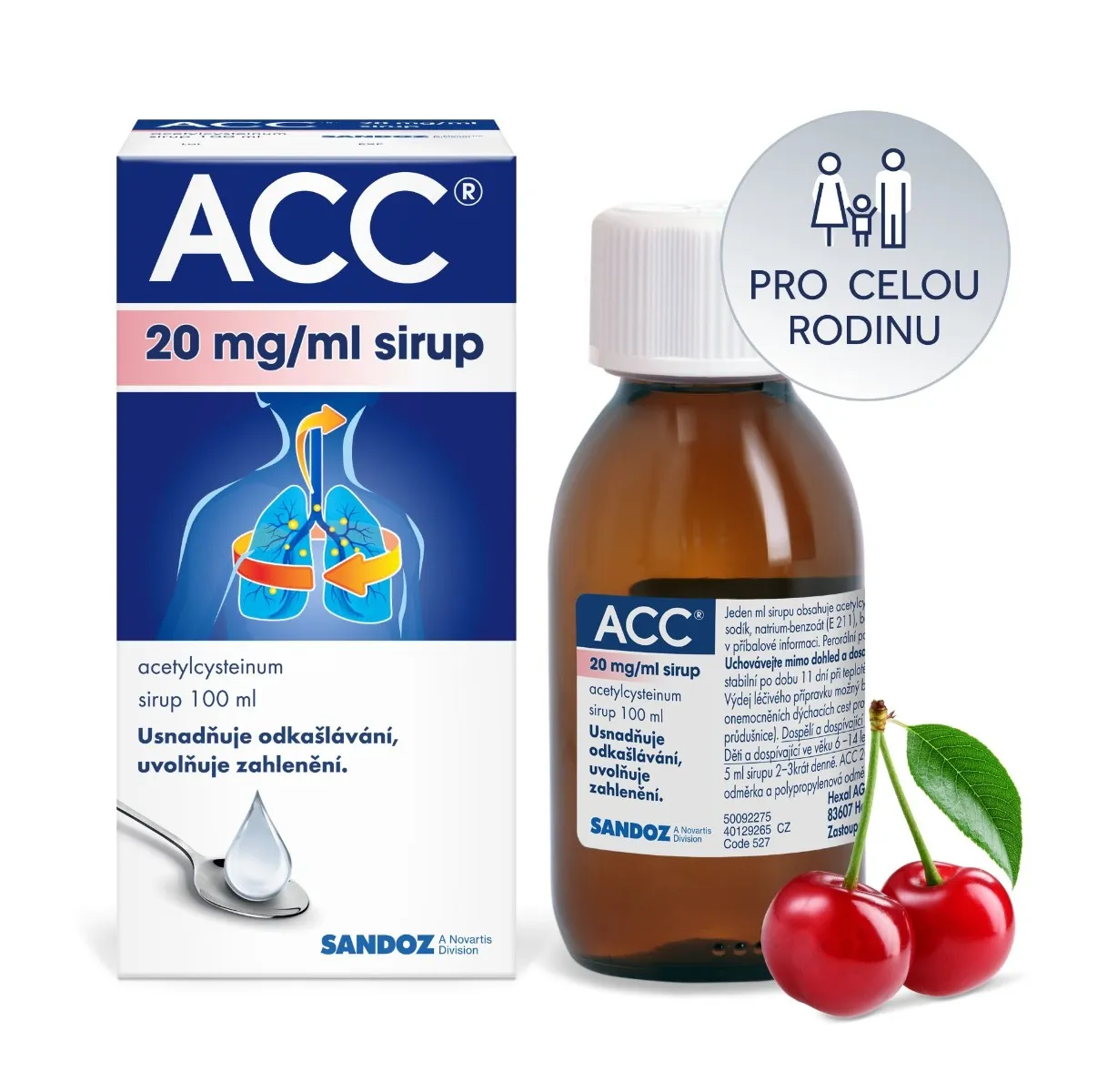 ACC 20 mg/ml sirup 100 ml