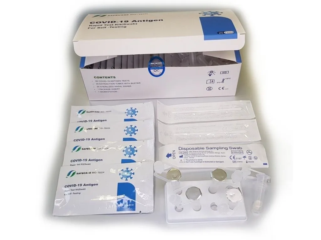 SAFECARE COVID-19 Antigen Rapid Test 20 ks