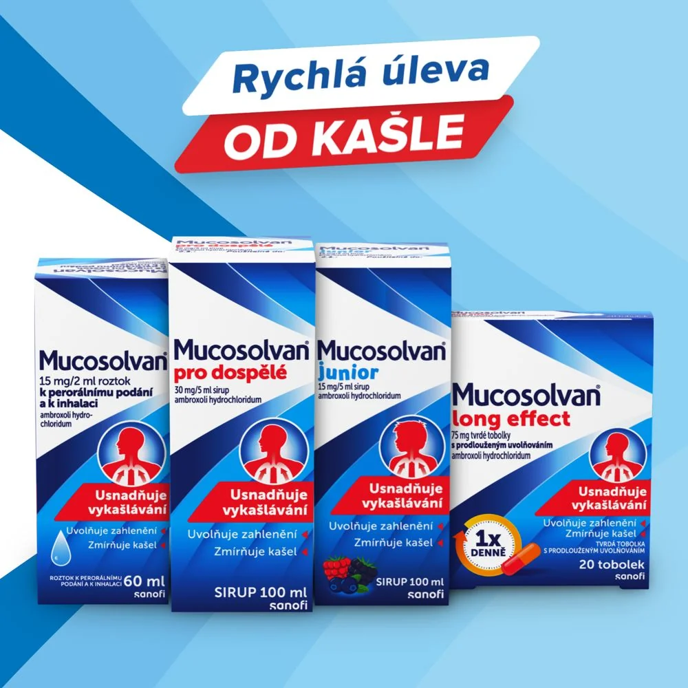 Mucosolvan pro dospělé sirup 100 ml